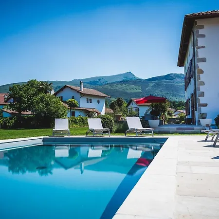 Authentique Keyweeek With Pool Mountain View & Fireplace In * Ascain